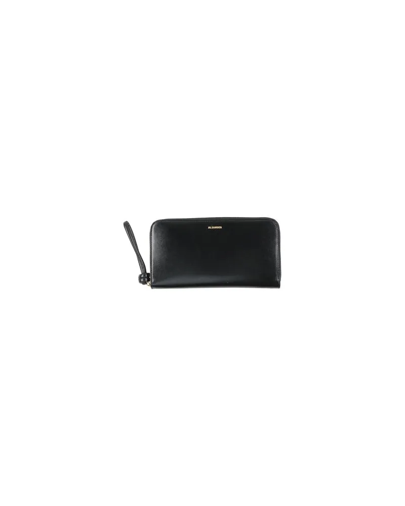 Jil Sander Kleinlederwaren - Brieftaschenauf YOOX.COM Schwarz