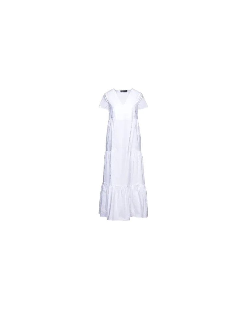 Spago Donna KLEIDER - Midi-Kleiderauf YOOX.COM Weiß