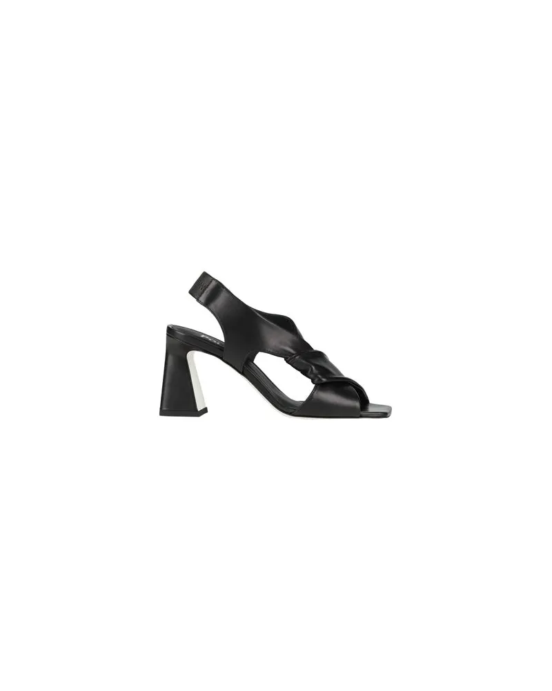 Pollini SCHUHE - Sandalenauf YOOX.COM Schwarz