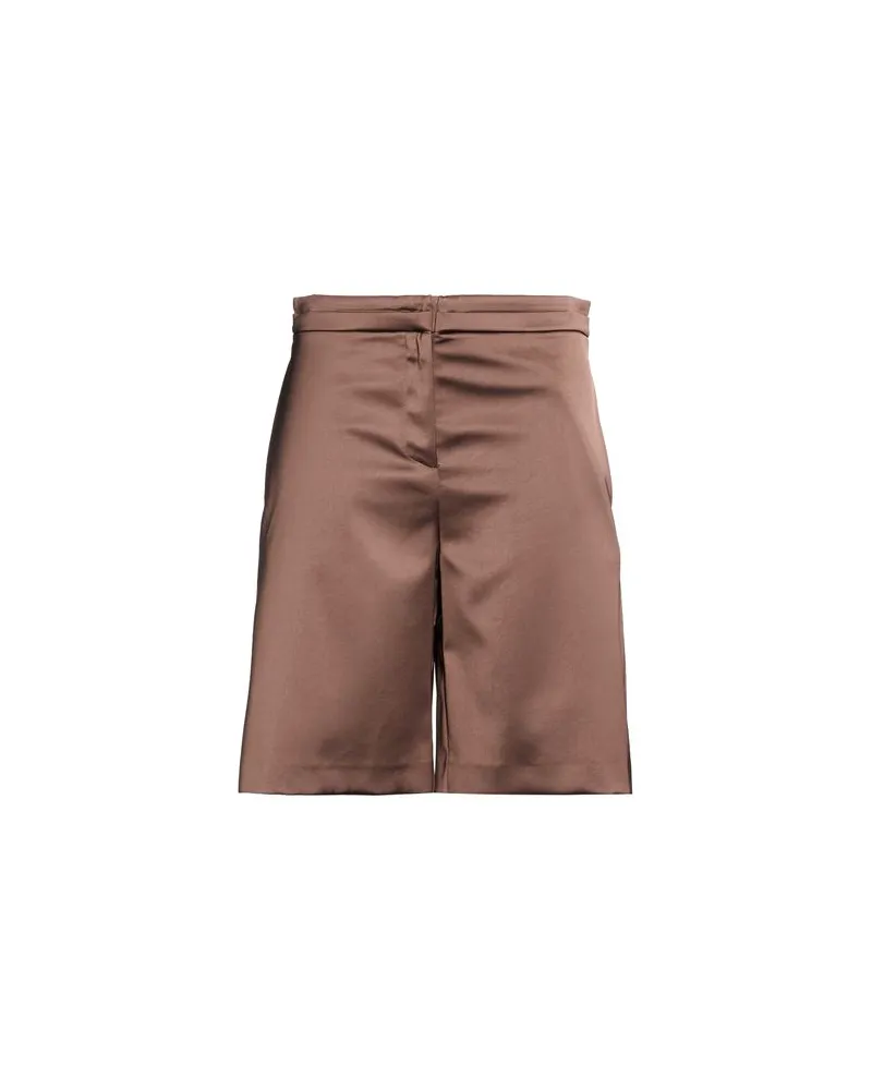 Patrizia Pepe HOSEN & RÖCKE - Shorts & Bermudashortsauf YOOX.COM Schokobraun