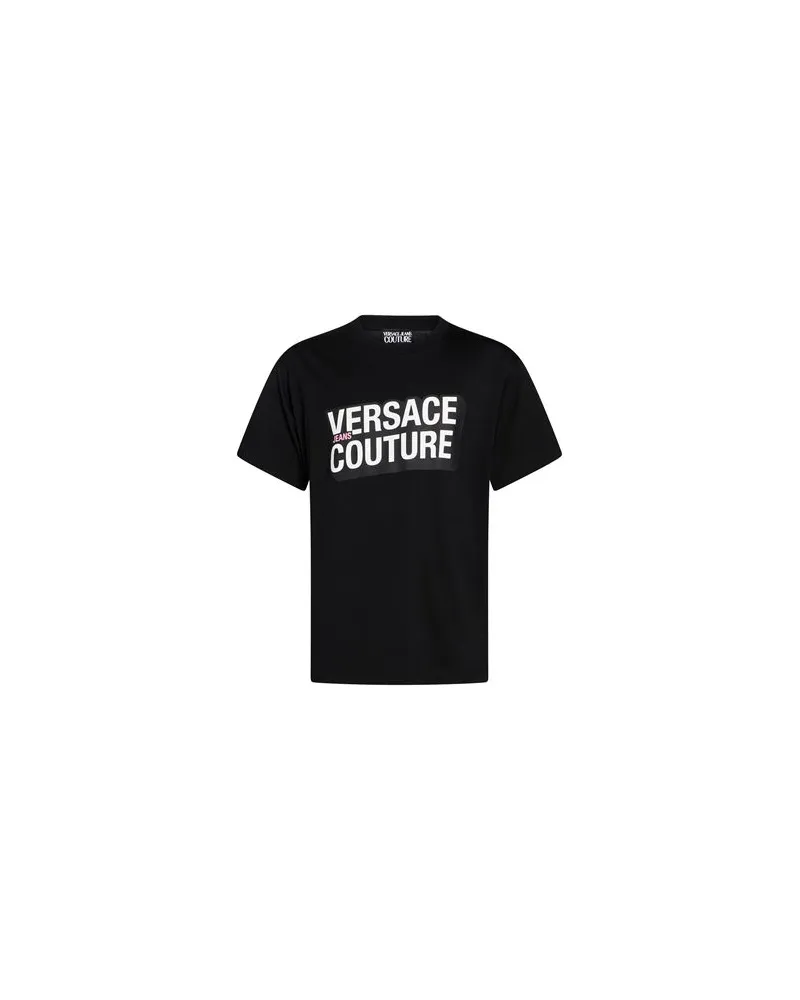 Versace Jeans TOPS - T-shirtsauf YOOX.COM Schwarz