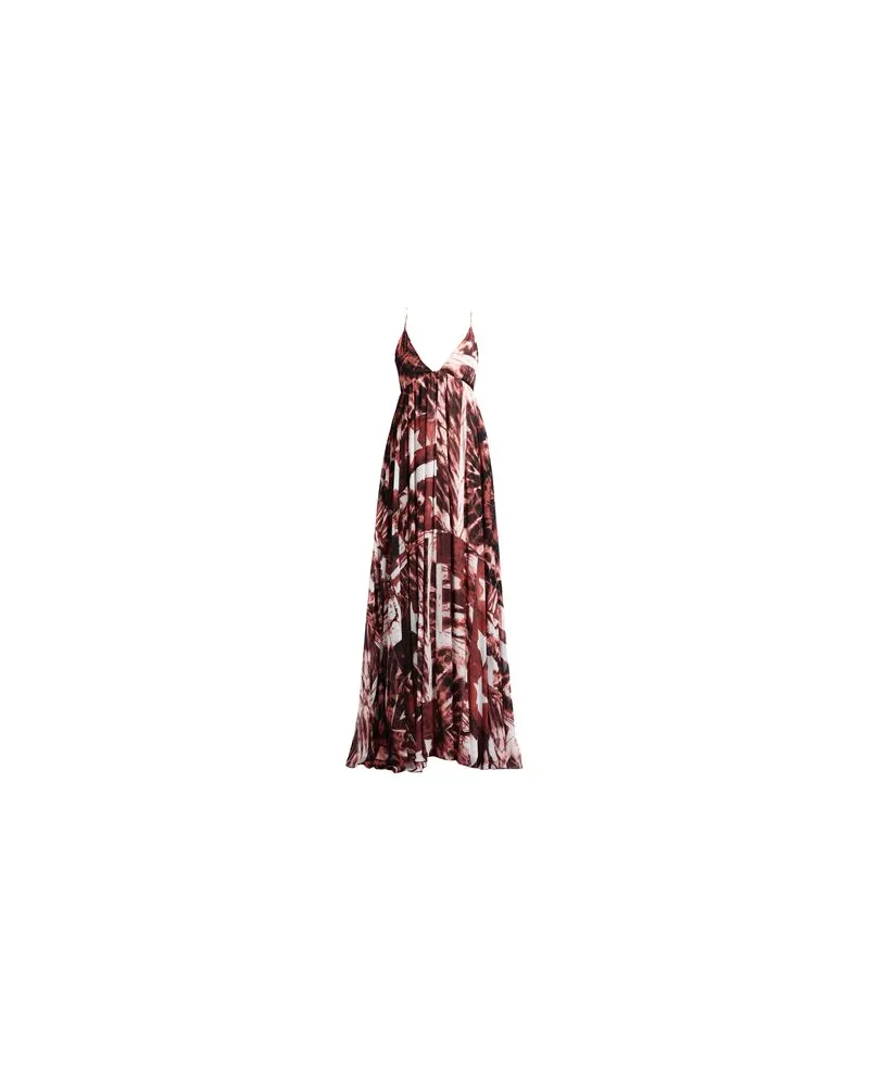 Just Cavalli KLEIDER - Maxi-Kleiderauf YOOX.COM Rostrot