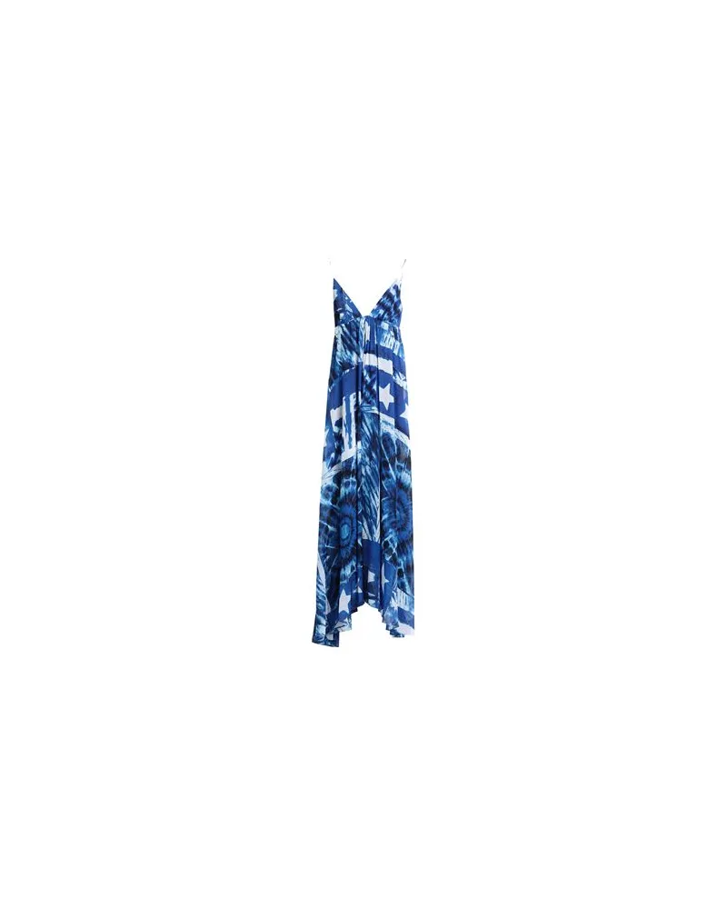 Just Cavalli KLEIDER - Maxi-Kleiderauf YOOX.COM Blau
