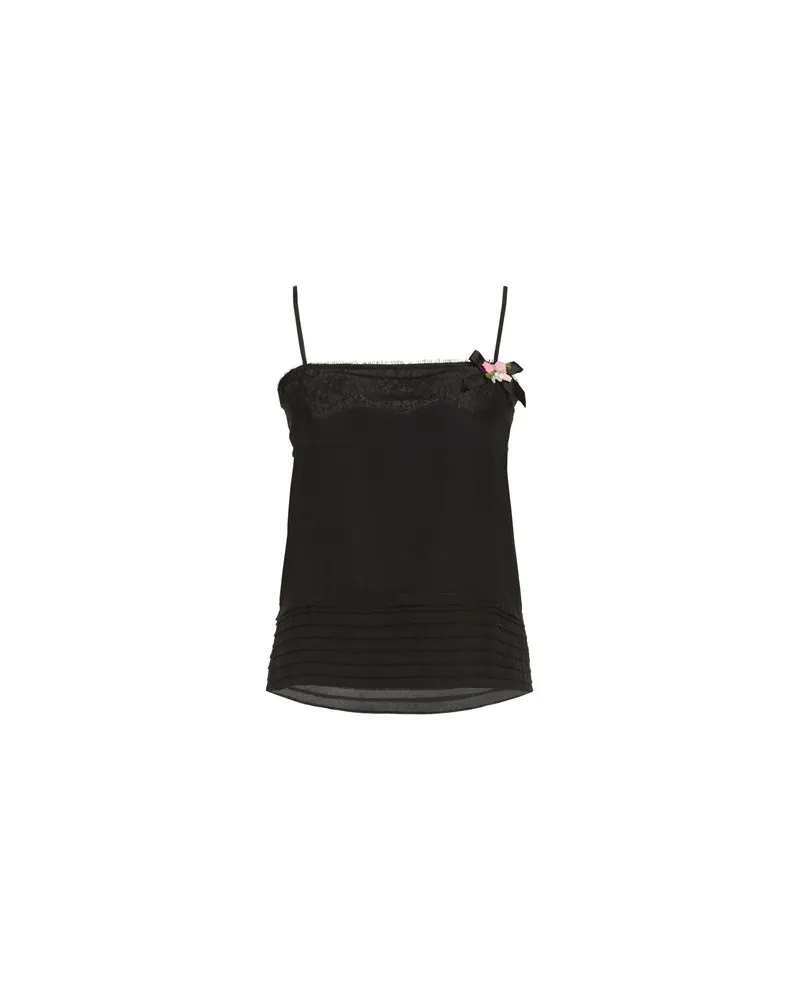 Twin-Set TOPS - Topsauf YOOX.COM Schwarz