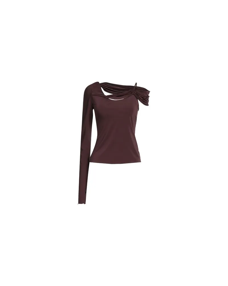 Nensi Dojaka TOPS - Topsauf YOOX.COM Schokobraun