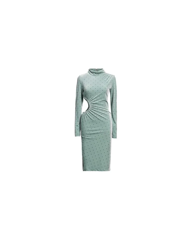 ROTATE Birger Christensen KLEIDER - Midi-Kleiderauf YOOX.COM Salbeigrün