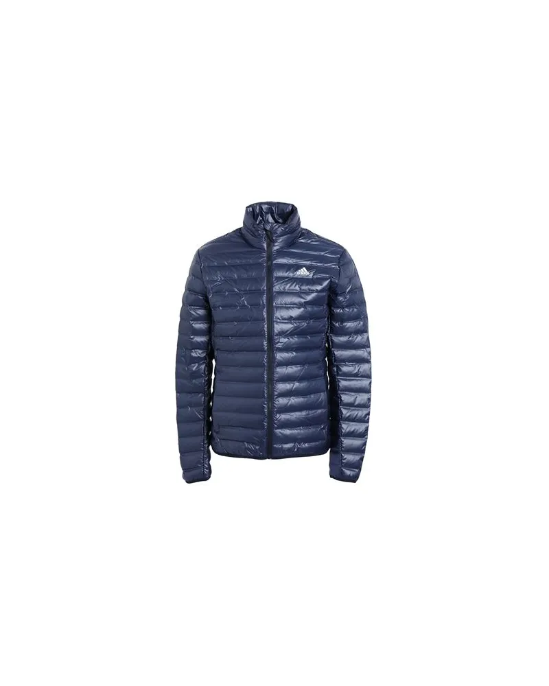 adidas Varilite Jacket    - JACKEN & MÄNTEL - Pufferjacken & Daunenjackenauf YOOX.COM Nachtblau