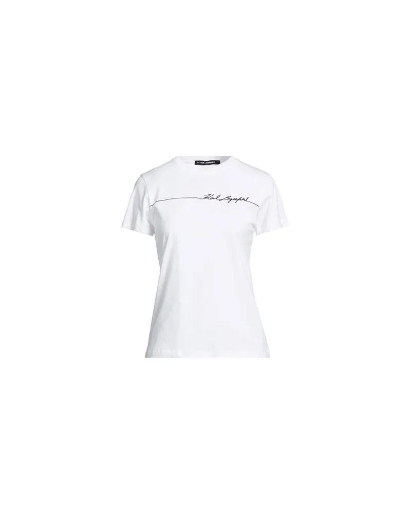 Karl Lagerfeld TOPS - T-shirtsauf YOOX.COM Weiß