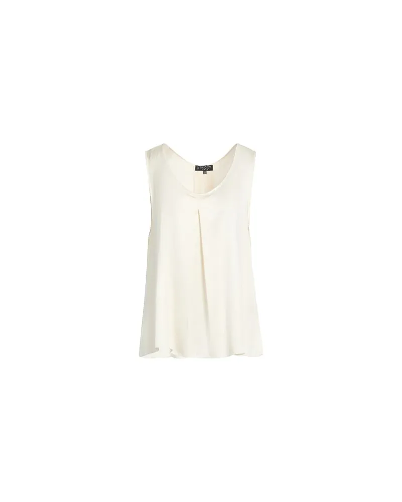 Tricot Chic TOPS - Topsauf YOOX.COM Elfenbein