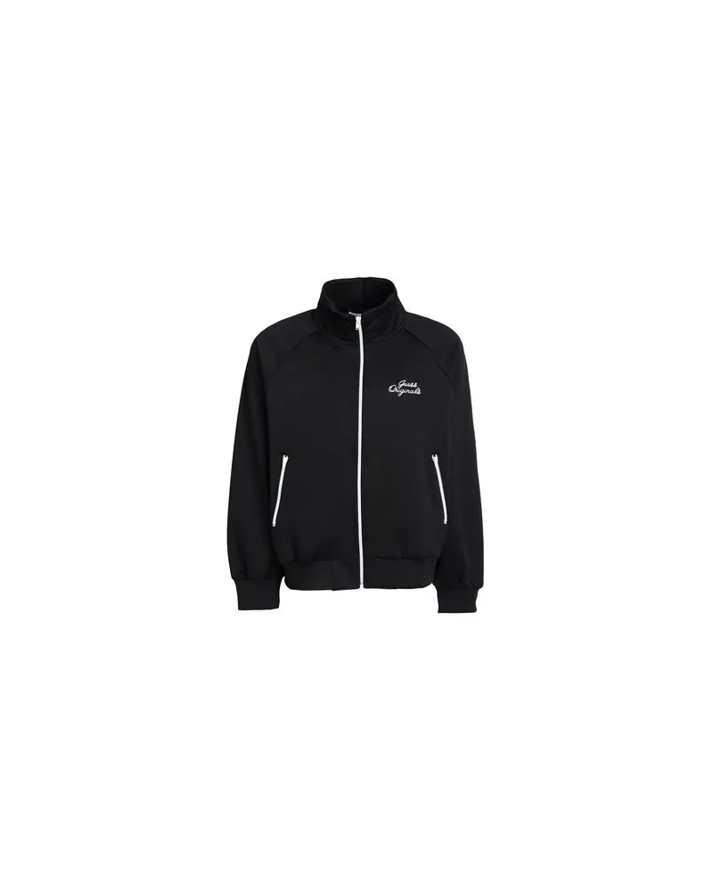 Guess TOPS - Sweatshirtsauf YOOX.COM Schwarz
