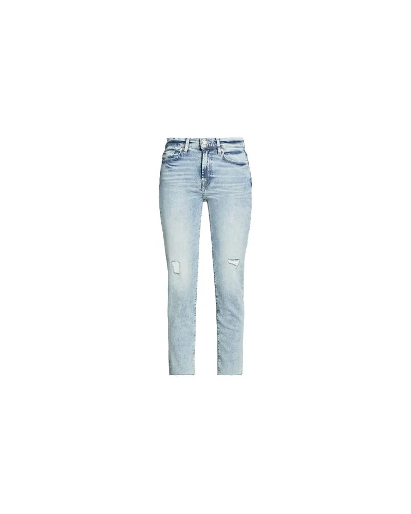 7 for all mankind HOSEN & RÖCKE - Jeanshosenauf YOOX.COM Blau