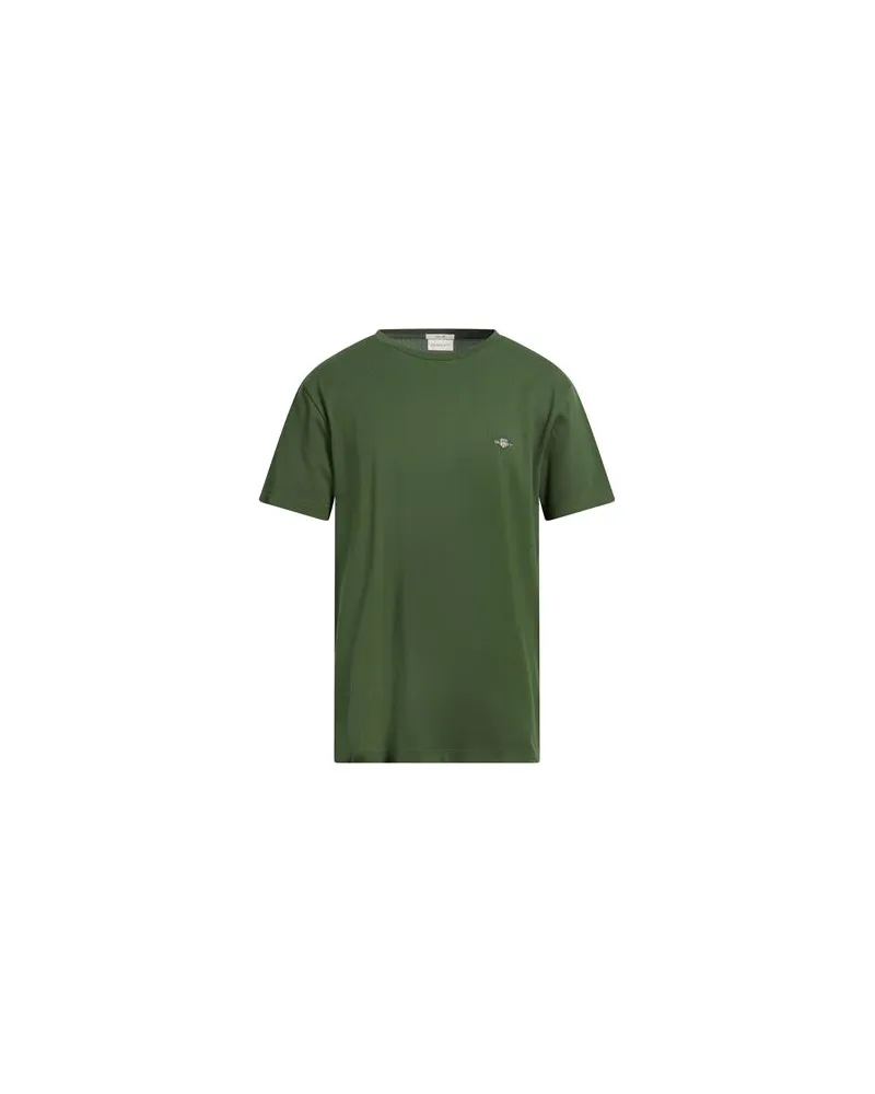 Gant TOPS - T-shirtsauf YOOX.COM Militärgrün
