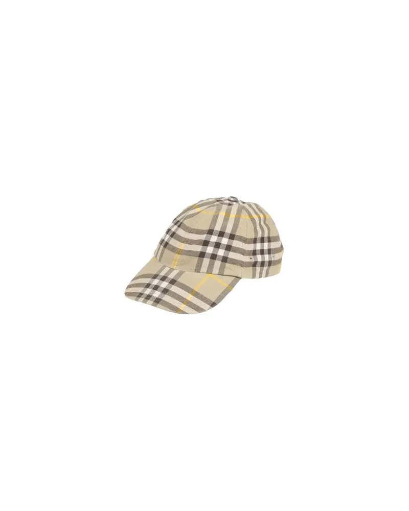 Burberry ACCESSOIRES - Mützen & Hüteauf YOOX.COM Beige