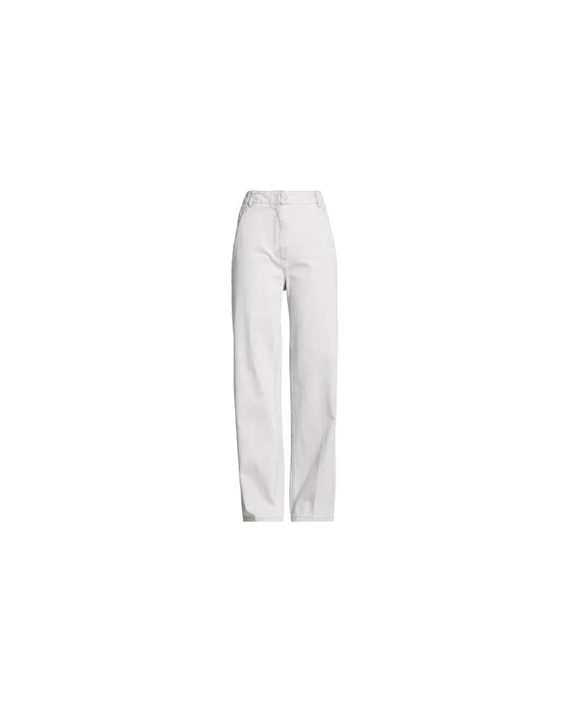 tibi HOSEN & RÖCKE - Jeanshosenauf YOOX.COM Hellgrau