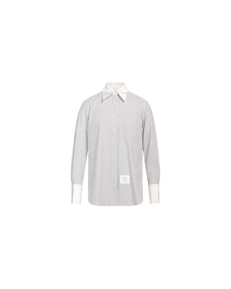 Thom Browne TOPS - Hemdenauf YOOX.COM Blei