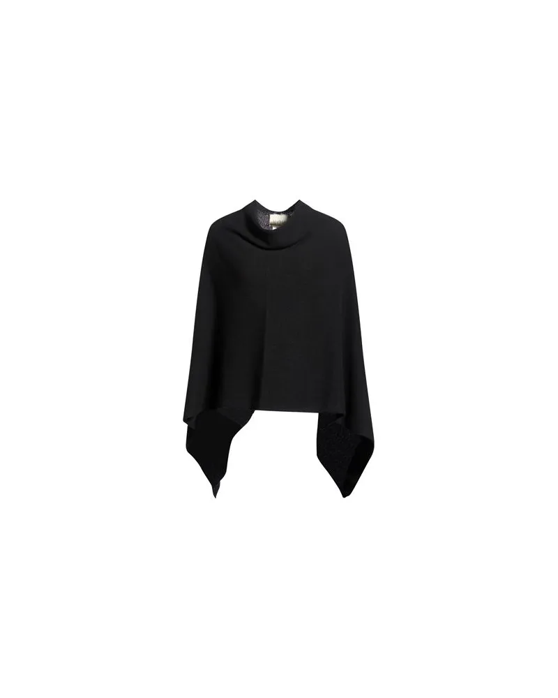 N.O.W. Andrea Rosati Cashmere JACKEN & MÄNTEL - Capesauf YOOX.COM Schwarz