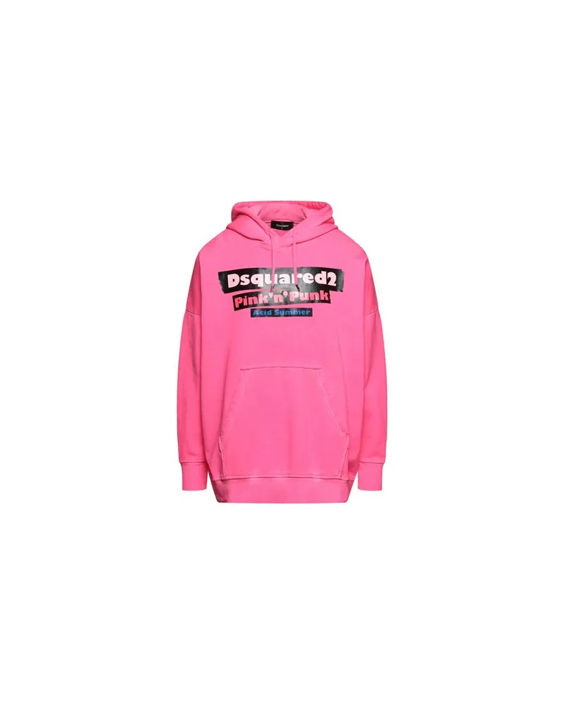 Dsquared2 TOPS - Sweatshirtsauf YOOX.COM Fuchsia