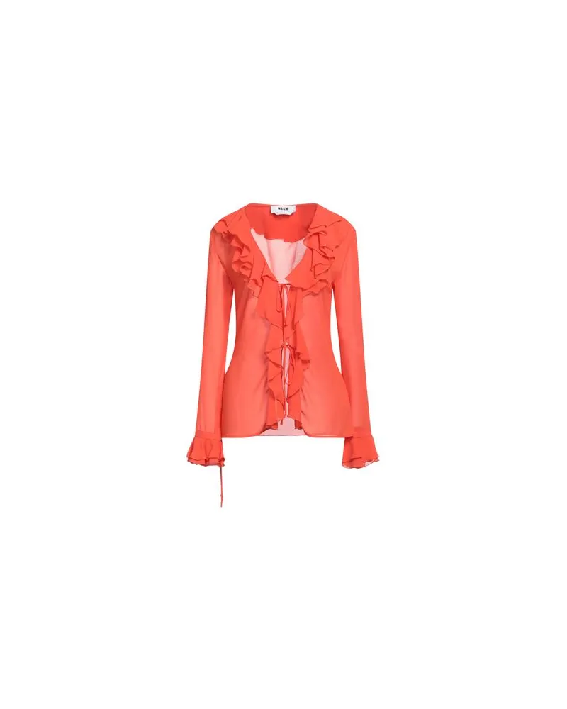 MSGM TOPS - Hemdenauf YOOX.COM Orange