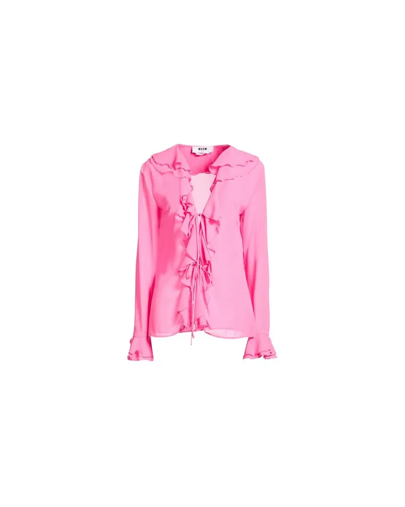 MSGM TOPS - Hemdenauf YOOX.COM Fuchsia