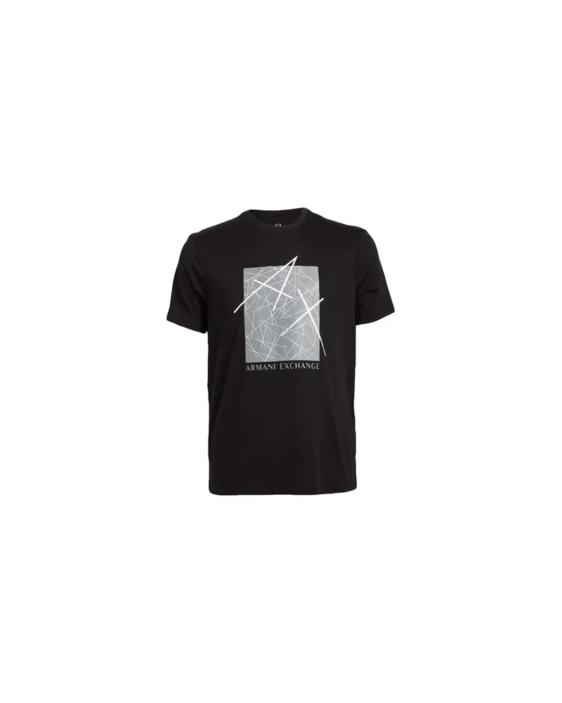 Armani Exchange TOPS - T-shirtsauf YOOX.COM Schwarz