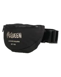 Alexander McQueen Gürteltasche Schwarz