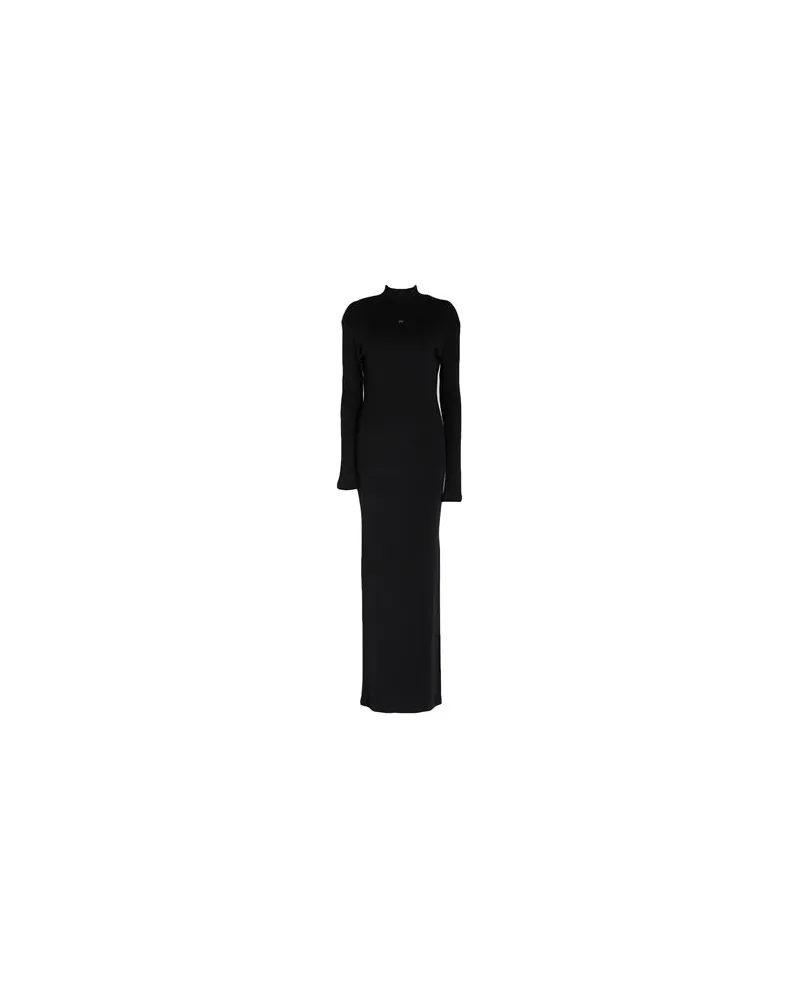 GCDS KLEIDER - Maxi-Kleiderauf YOOX.COM Schwarz