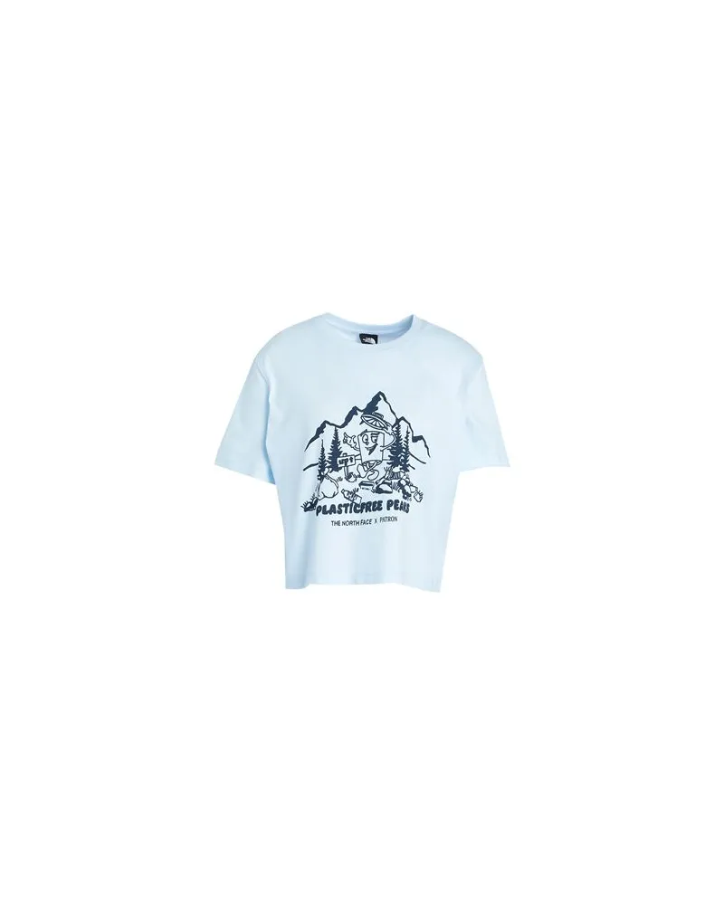 The North Face W NATURE S TEE  - TOPS - T-shirtsauf YOOX.COM Himmelblau