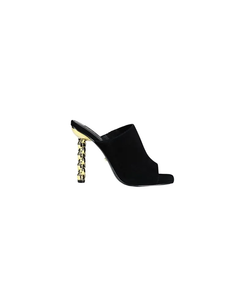 Kat Maconie GIA BLACK / GOLD  - SCHUHE - Sandalenauf YOOX.COM Schwarz