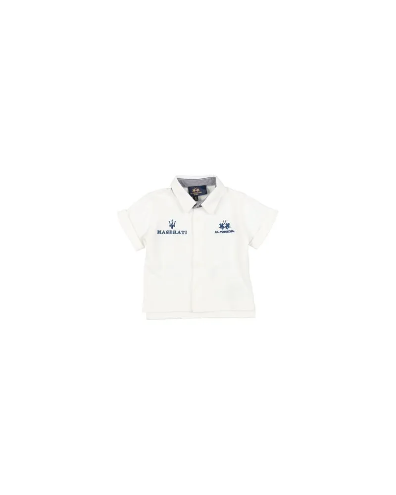 La Martina TOPS - Hemdenauf YOOX.COM Weiß