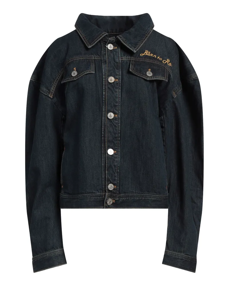 Vivienne Westwood Jeansjacke/-mantel Blau