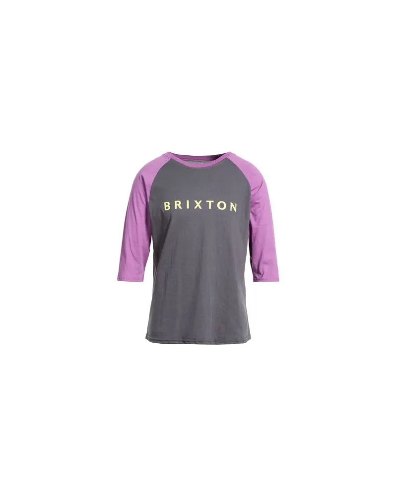 Brixton TOPS - T-shirtsauf YOOX.COM Grau