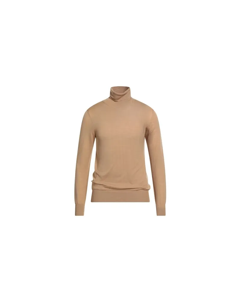 Luigi Bianchi Mantova STRICKWAREN - Rollkragenpulloverauf YOOX.COM Kamel