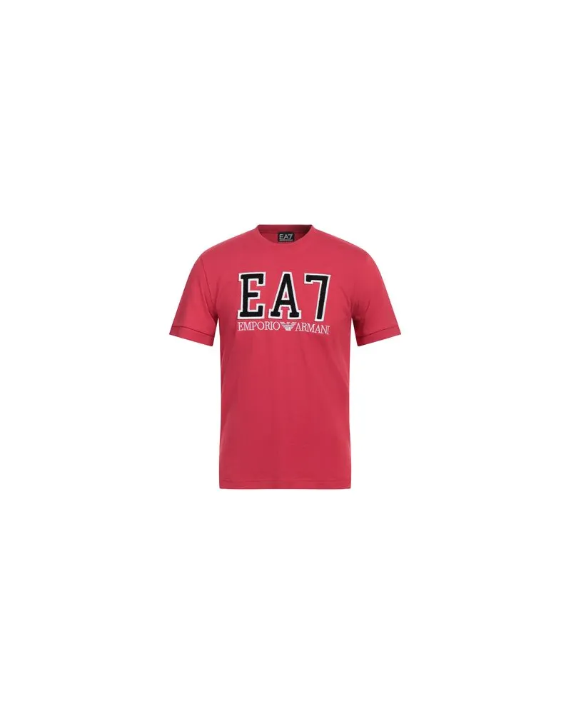 EA7 TOPS - T-shirtsauf YOOX.COM Rot