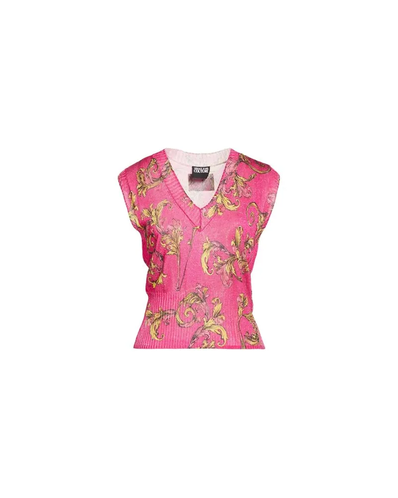 Versace Jeans STRICKWAREN - Pulloverauf YOOX.COM Fuchsia