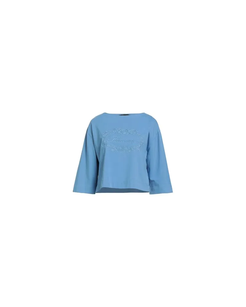 Blumarine TOPS - T-shirtsauf YOOX.COM Hellblau