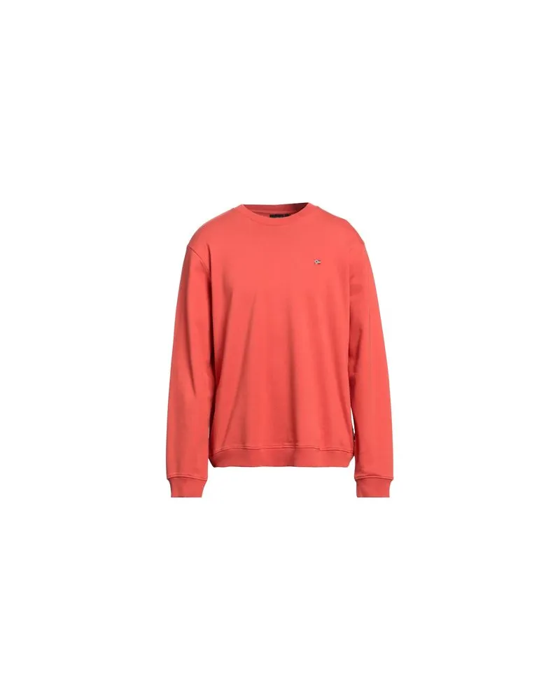 Napapijri TOPS - Sweatshirtsauf YOOX.COM Orange