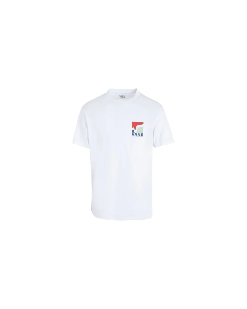 Vans SWOOP V SS   - TOPS - T-shirtsauf YOOX.COM Weiß