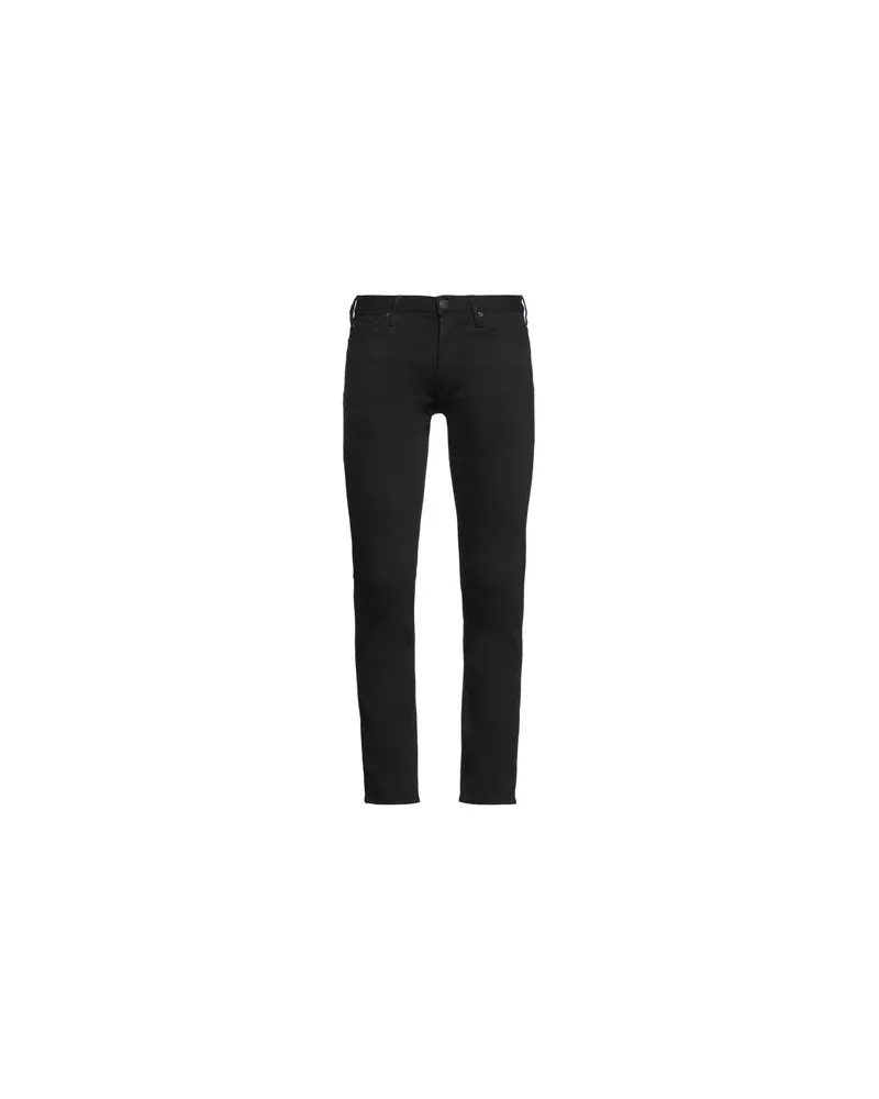 Emporio Armani HOSEN & RÖCKE - Jeanshosenauf YOOX.COM Schwarz