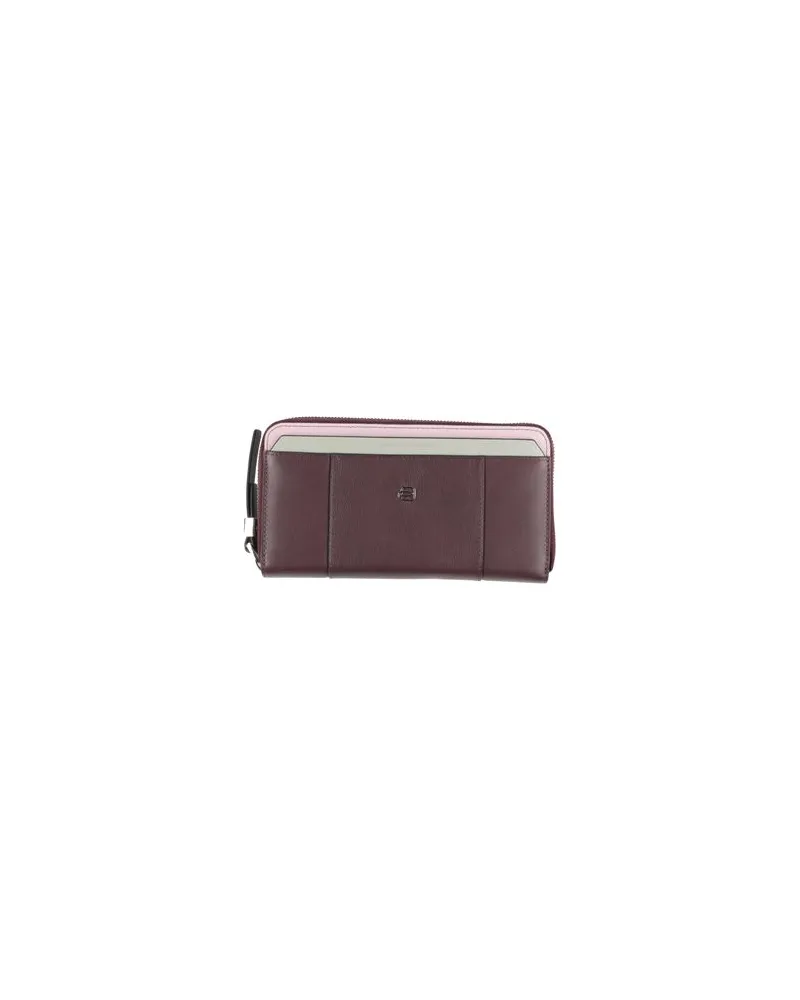 Piquadro Kleinlederwaren - Brieftaschenauf YOOX.COM Pflaume