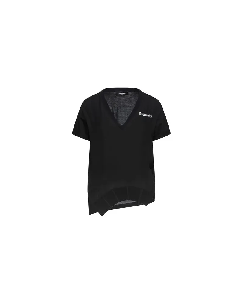 Dsquared2 TOPS - T-shirtsauf YOOX.COM Schwarz