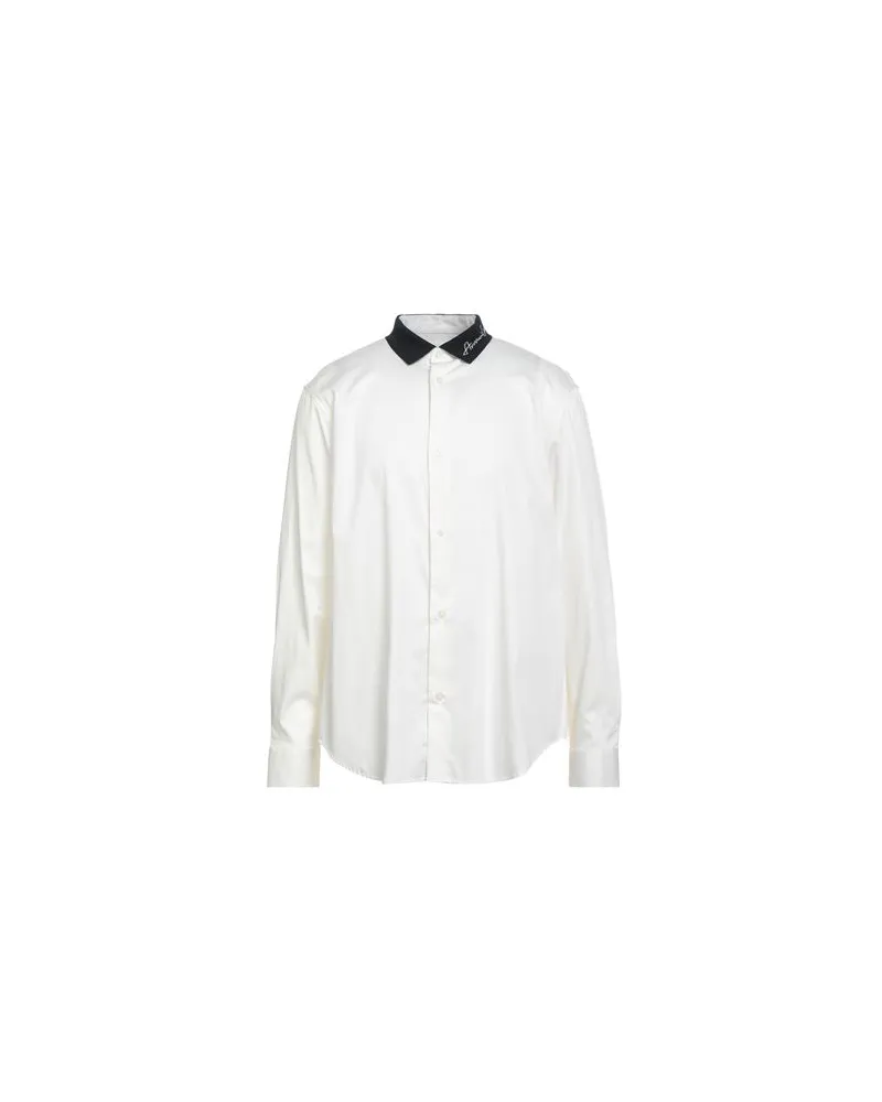 Armani Exchange TOPS - Hemdenauf YOOX.COM Weiß