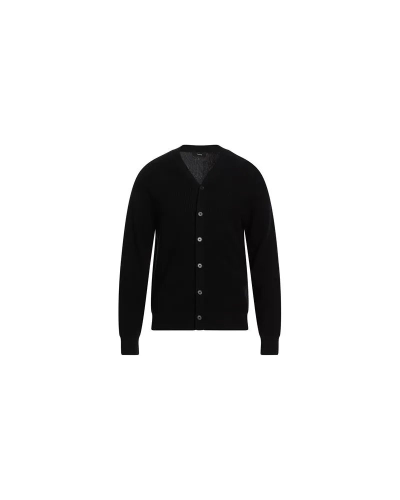 Theory STRICKWAREN - Strickjackenauf YOOX.COM Schwarz