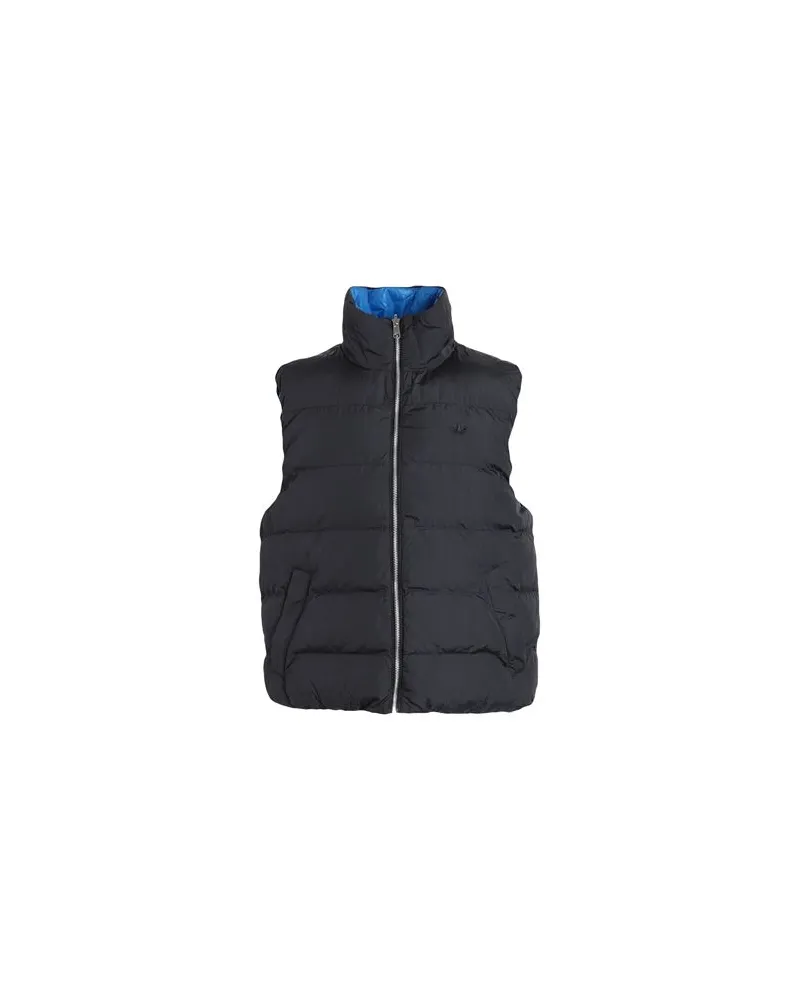 adidas REV VEGAN VEST  - JACKEN & MÄNTEL - Pufferjacken & Daunenjackenauf YOOX.COM Schwarz