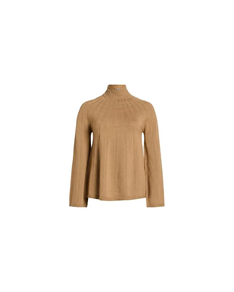 Max Mara STRICKWAREN - Rollkragenpulloverauf YOOX.COM Kamel