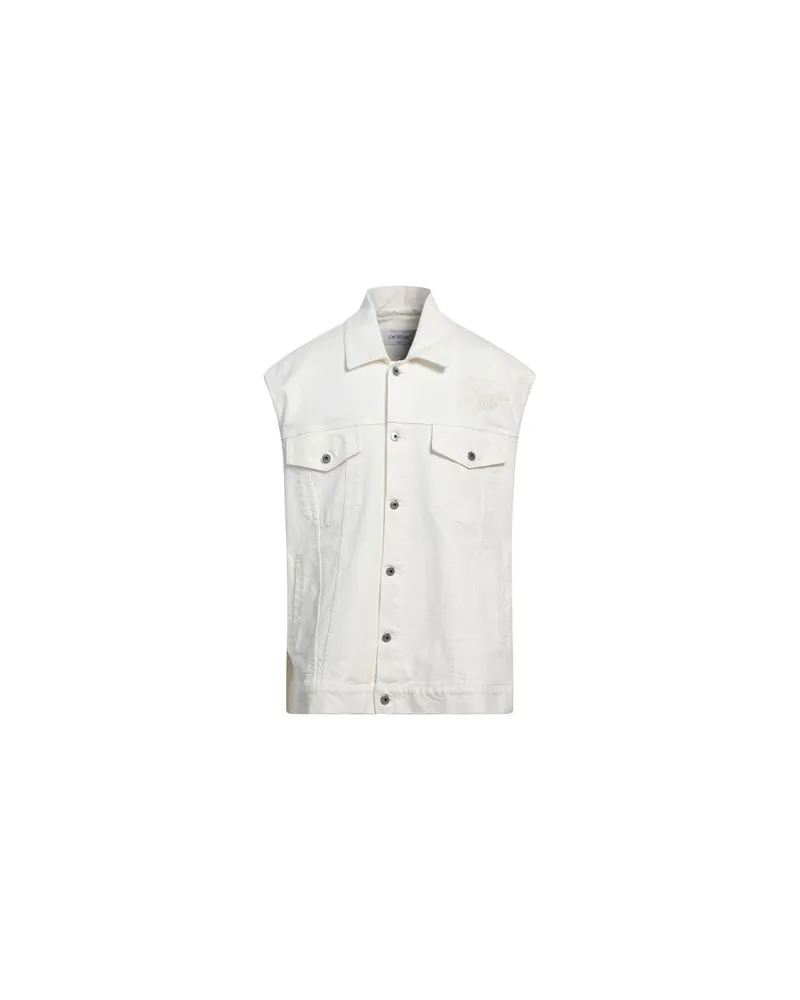 OFF-WHITE JACKEN & MÄNTEL - Jeansjacken/Mäntelauf YOOX.COM Weiß