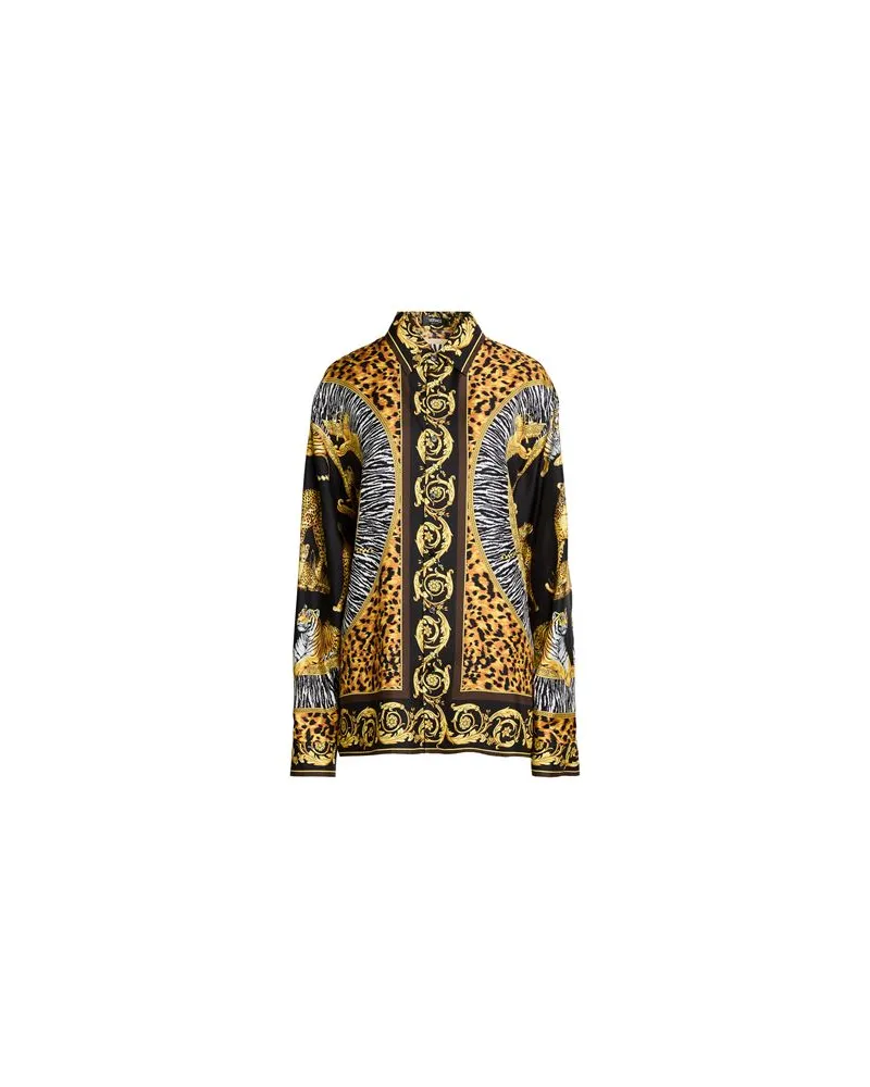 Versace TOPS - Hemdenauf YOOX.COM Dunkelbraun