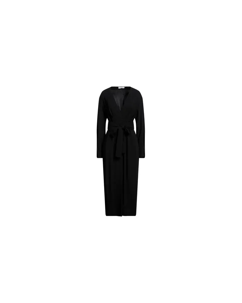 BARBA KLEIDER - Midi-Kleiderauf YOOX.COM Schwarz