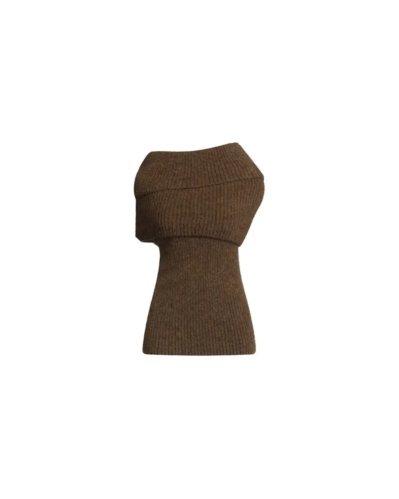 Rick Owens STRICKWAREN - Rollkragenpulloverauf YOOX.COM Khaki
