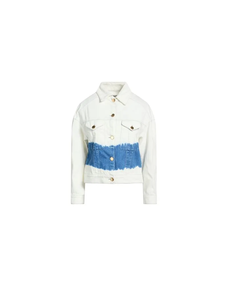 Trussardi JACKEN & MÄNTEL - Jeansjacken/Mäntelauf YOOX.COM Weiß