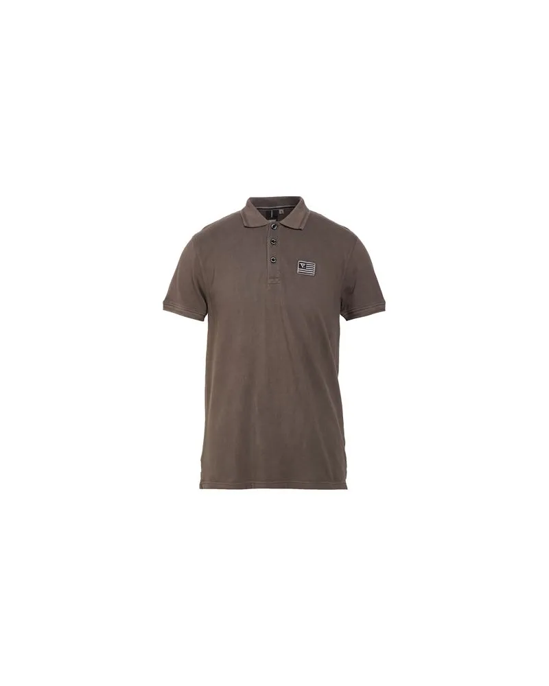 Fred Mello TOPS - Poloshirtsauf YOOX.COM Maulwurfsgrau